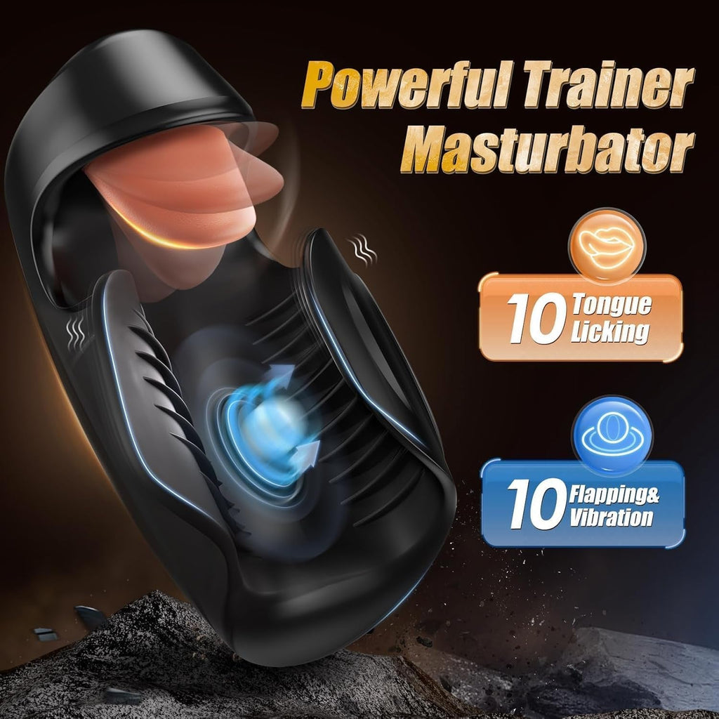 EnduroTongue Male Trainer Stroker Tongue 10 Modes