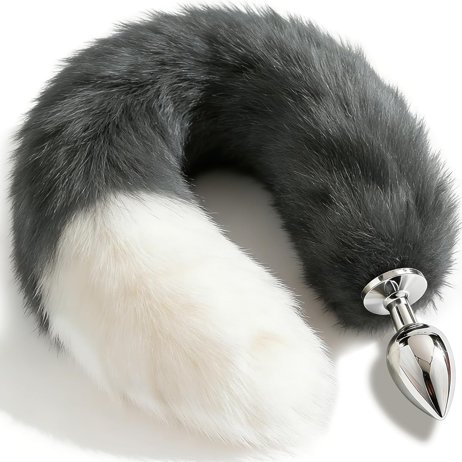 FoxyLuxe Fox Tail Butt Plug with Detachable Tail