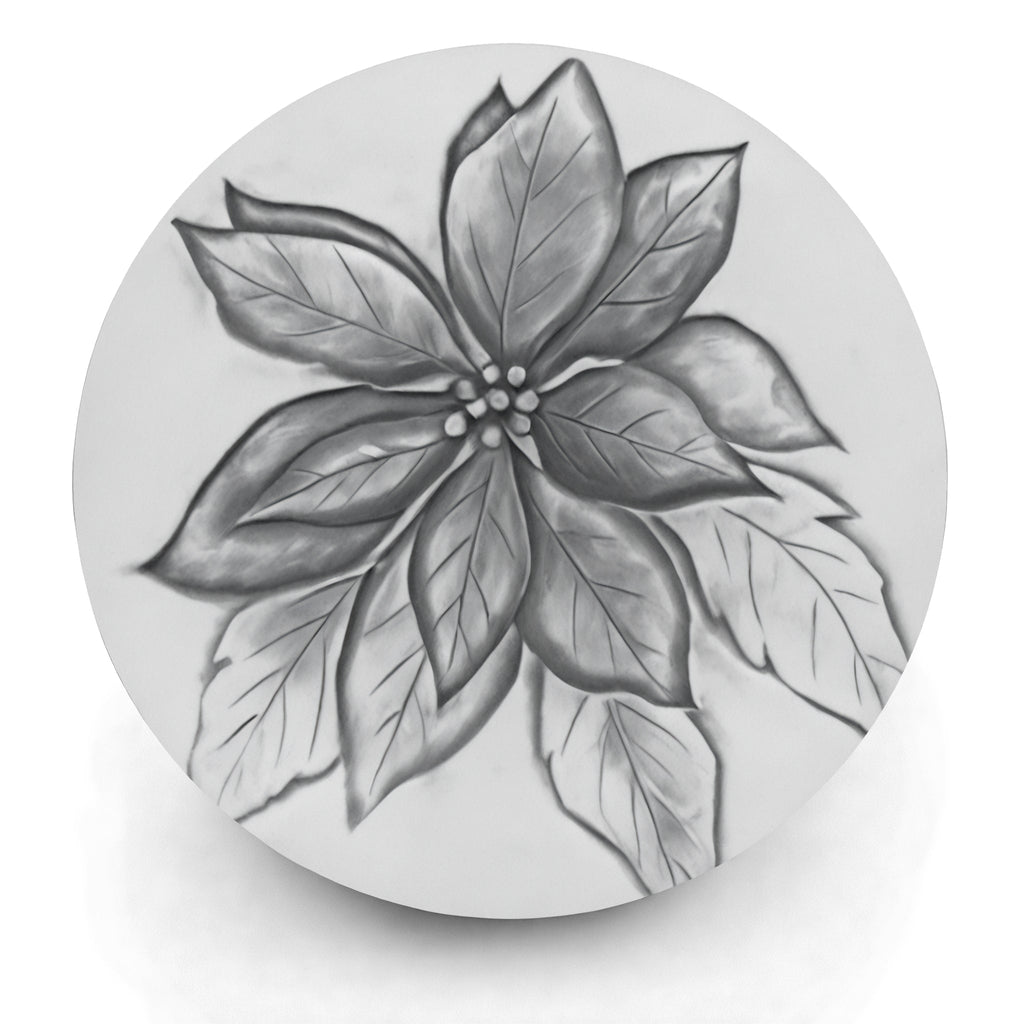 Poinsettia Drink Coasters