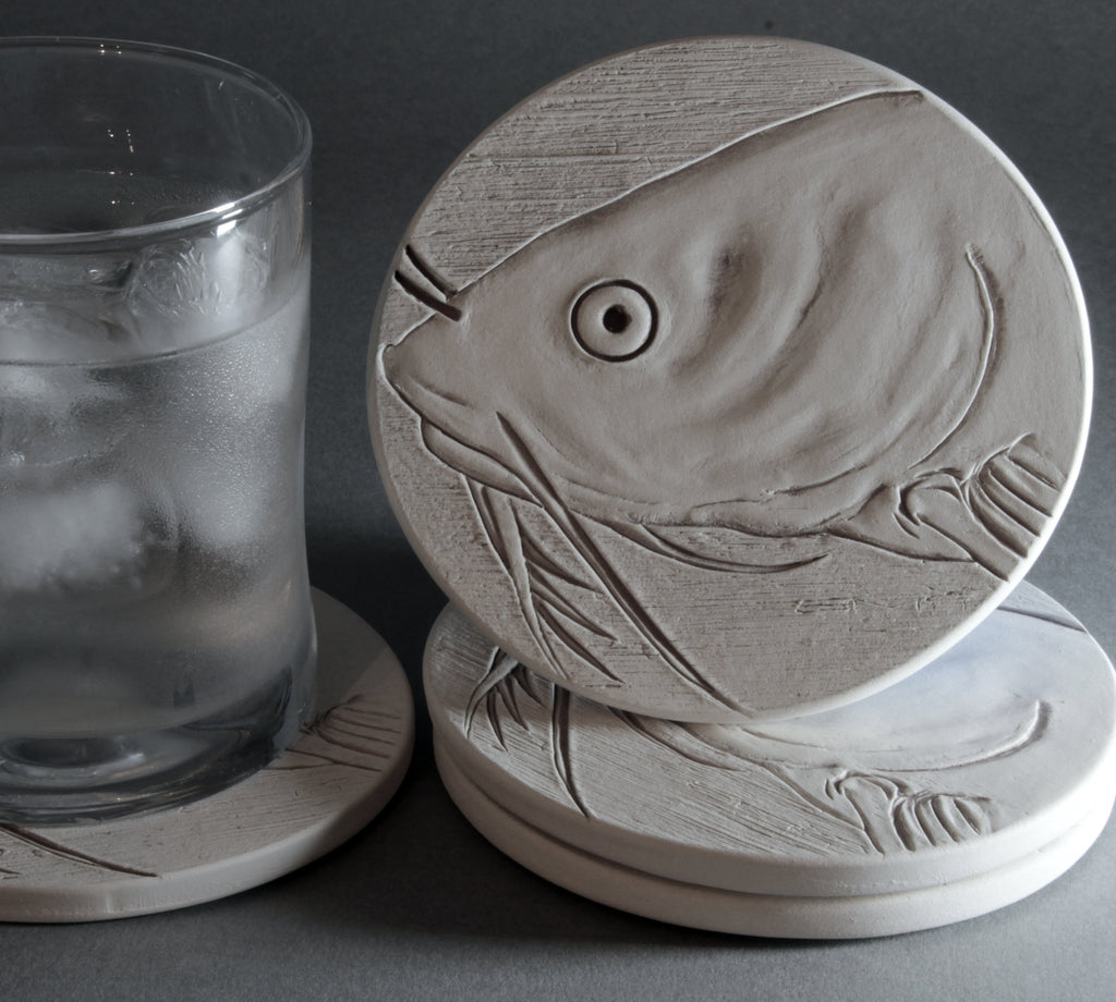 Catfish Drink Coasters