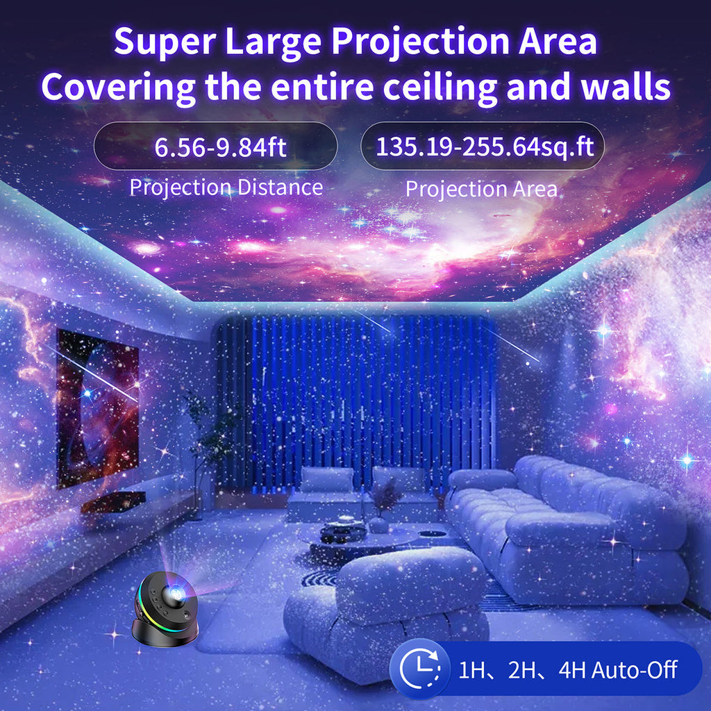 Light Projector, Films Star Projector,  White Noise &  Galaxy Projector, Valentines Day Gifts, Gifts Star Lights for Ceiling, Bedroom Decor