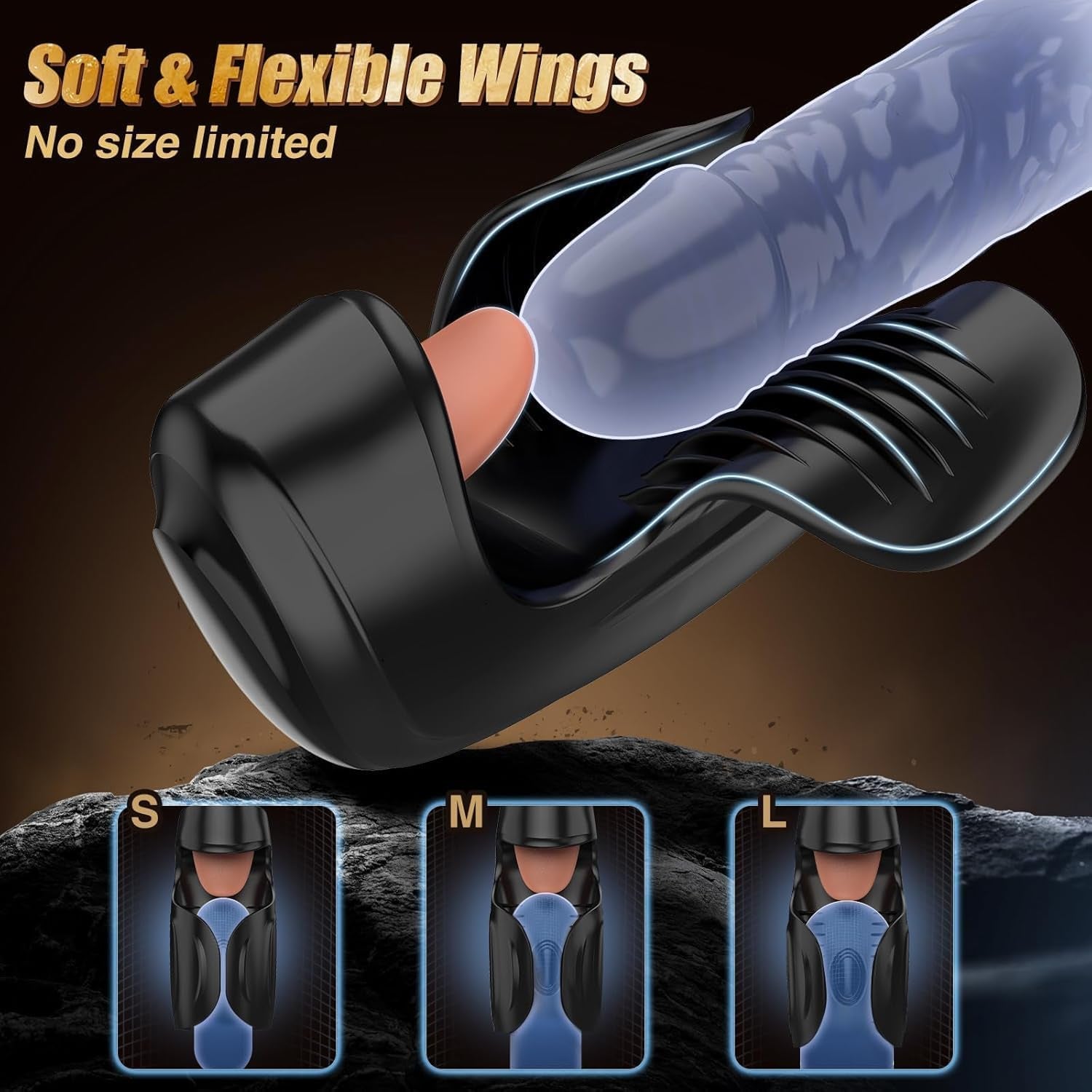 EnduroTongue Male Trainer Stroker Tongue 10 Modes