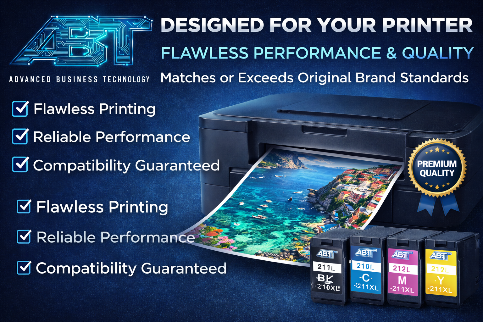 Compatible CF280A Black Toner Cartridge for HP LaserJet Pro 400 M401 & MFP M425 Series