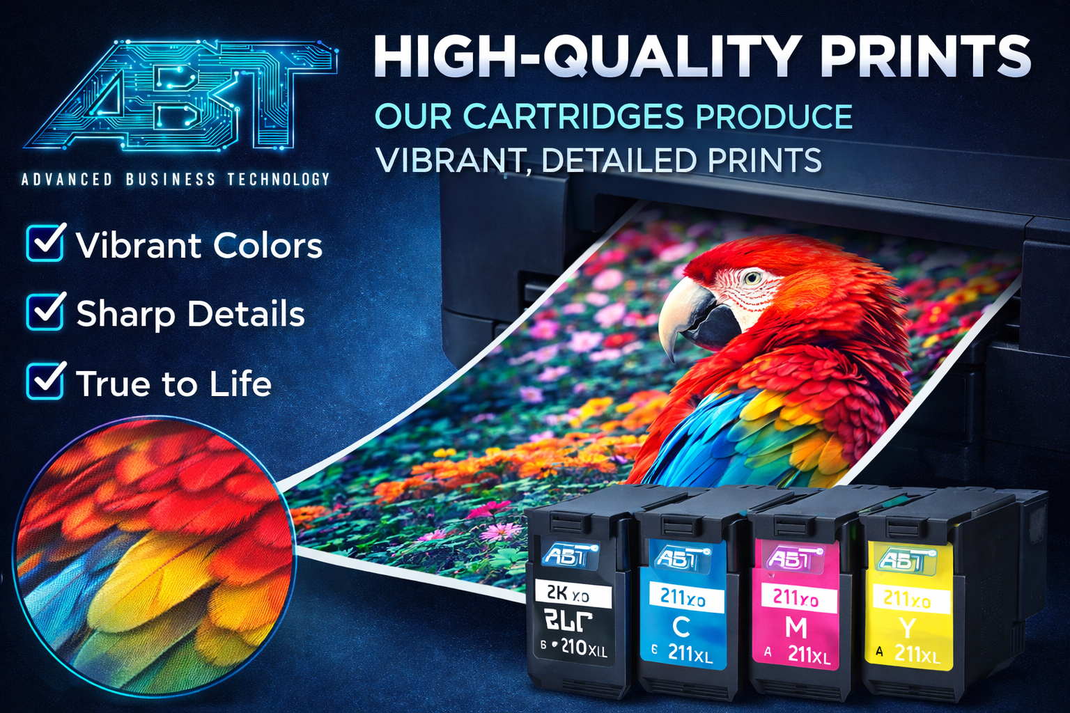 Compatible CF400X High Yield Black Toner Cartridge for HP Color LaserJet Pro M252 & M277 Series