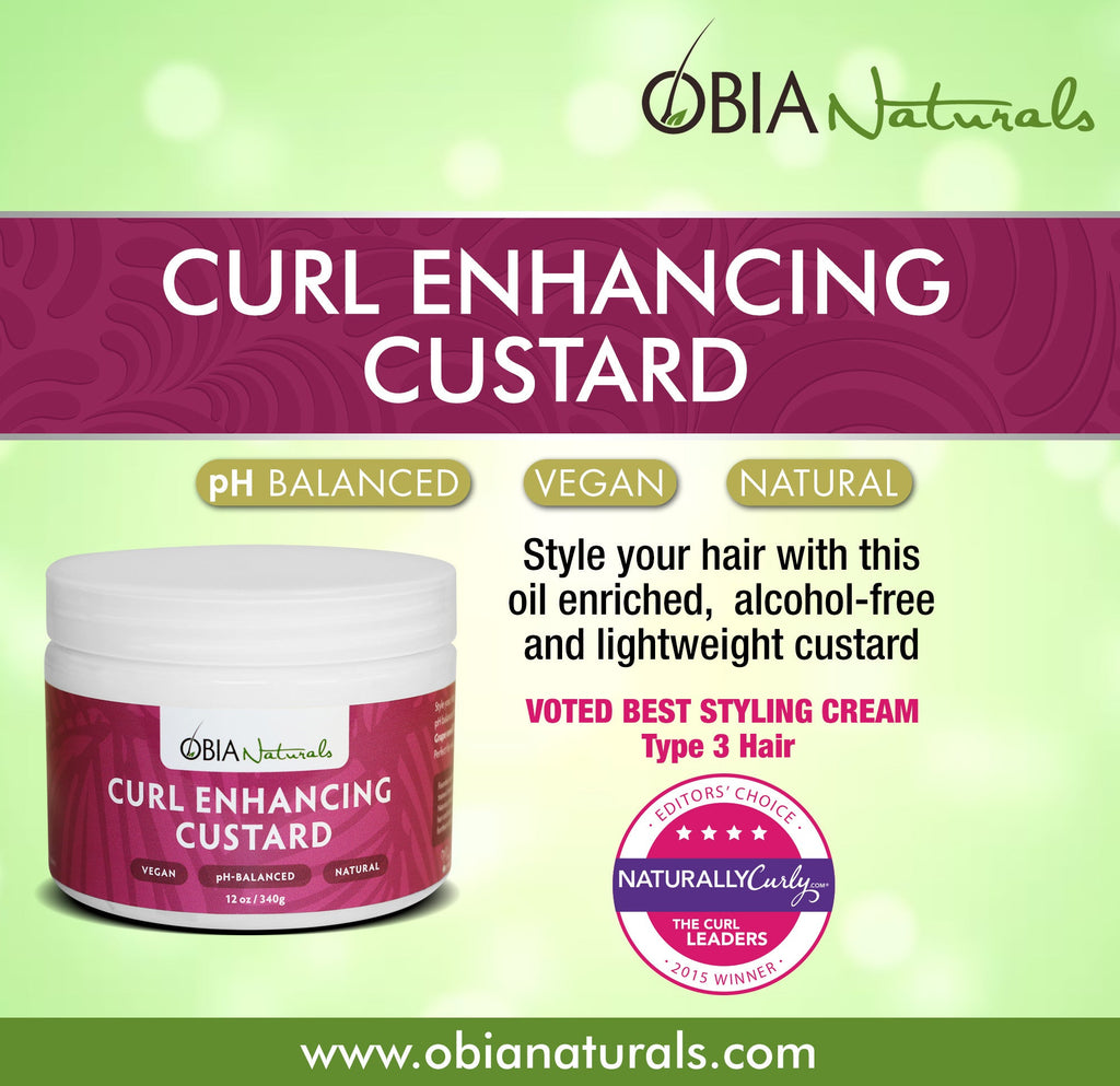 Curl Enhancing Custard — Award-Winning Curl Defining Gel