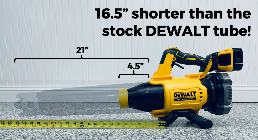 STUBBY® Car Drying Nozzle for DEWALT 20V MAX XR Leaf Blower (DCBL722B)