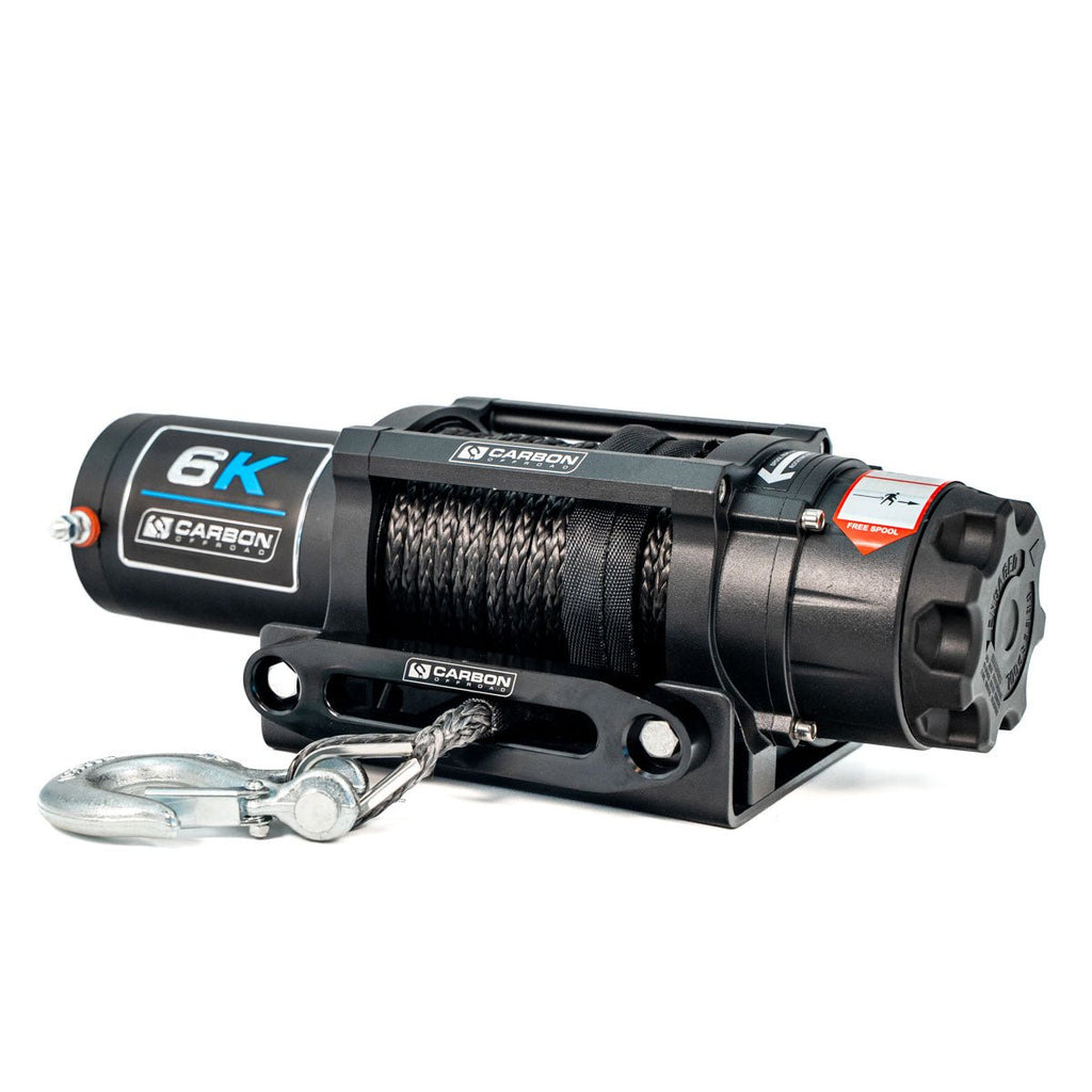 Carbon Offroad 6000lb ATV/Small 4X4 Winch