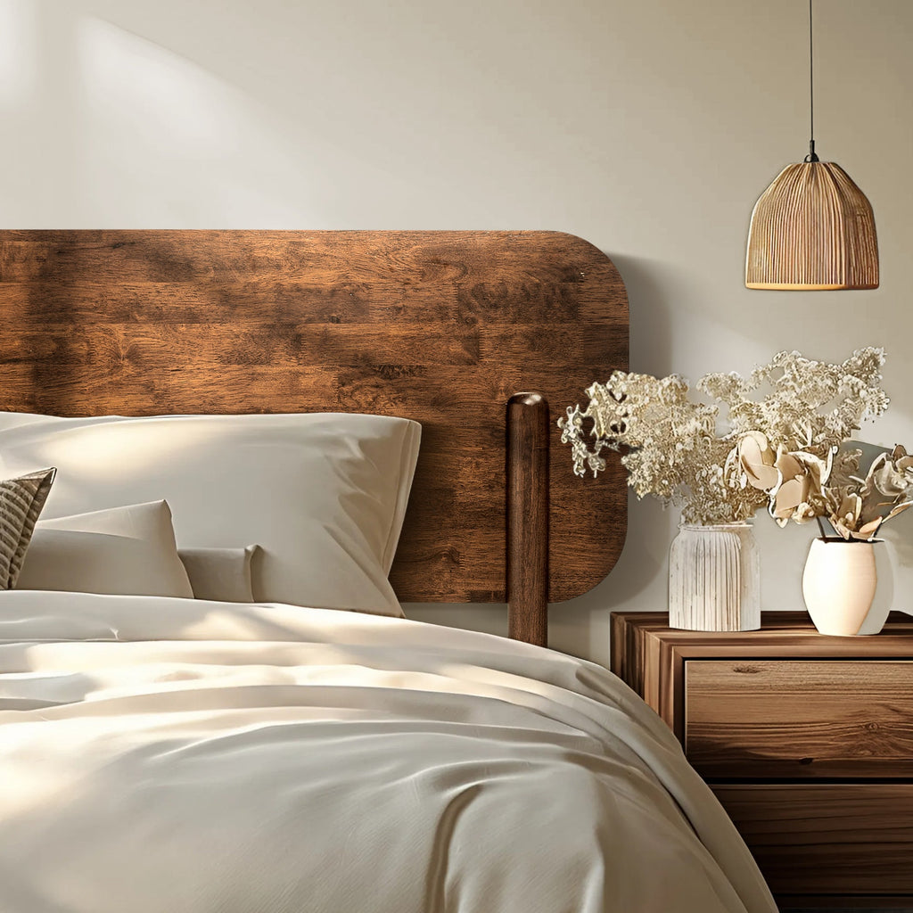 Frida Deluxe Solid Wood Bed Frame