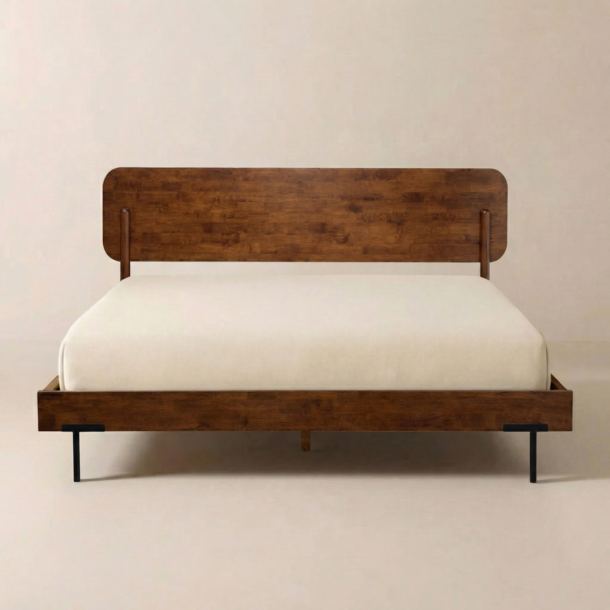 Frida Deluxe Solid Wood Bed Frame