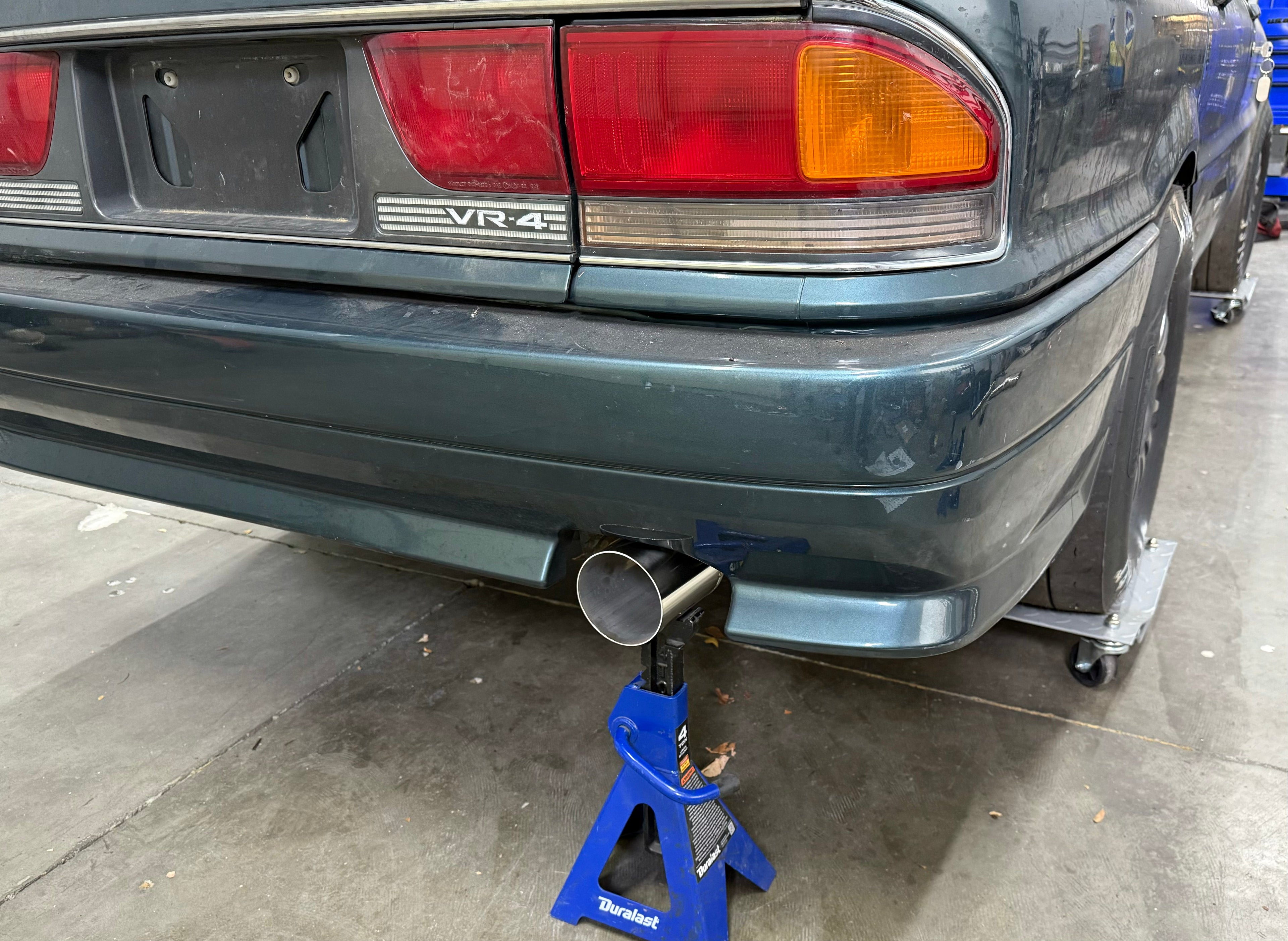 CCdesign E38A/E39A Galant VR4 AWD 3" V-Band Exhaust (JDM Bumper)
