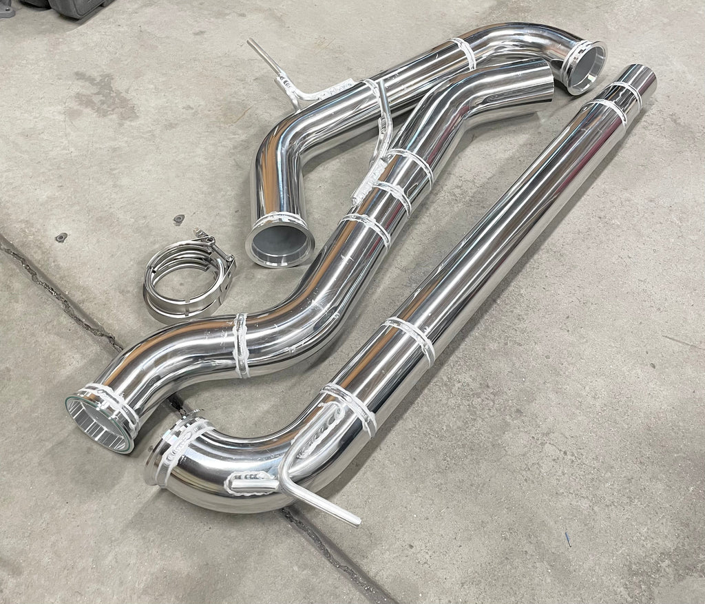CCdesign **MK7.5** VW Golf GTI 3.5" Single Exit Catback Exhaust (Passenger Side)