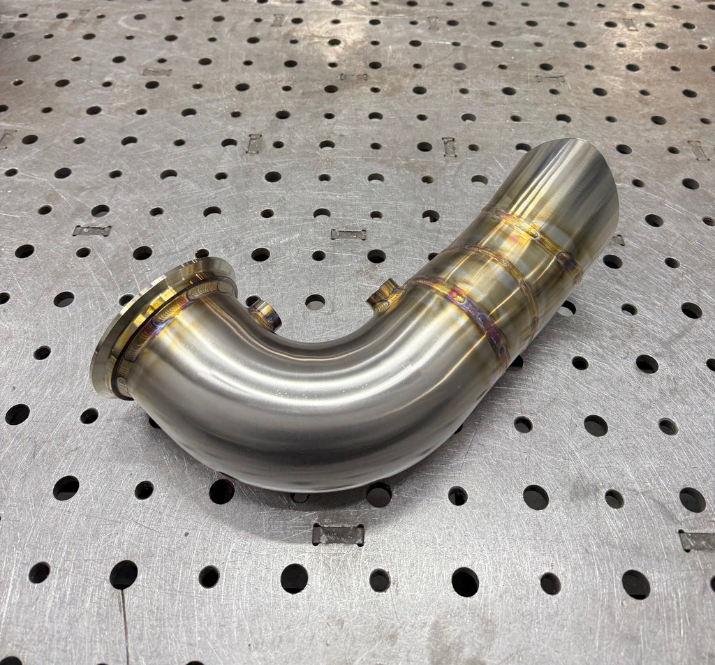 CCdesign 22-24 Audi 8Y A3/S3 & Volkswagen MK8 Golf GTI/R Hood Exit Exhaust