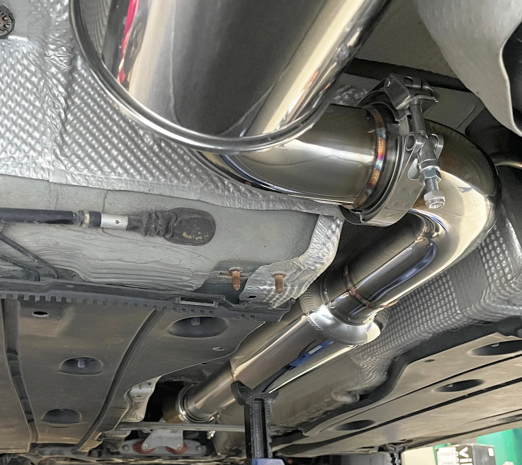 CCdesign **MK7** VW Golf GTI 3" Single Exit Catback Exhaust (Passenger Side)
