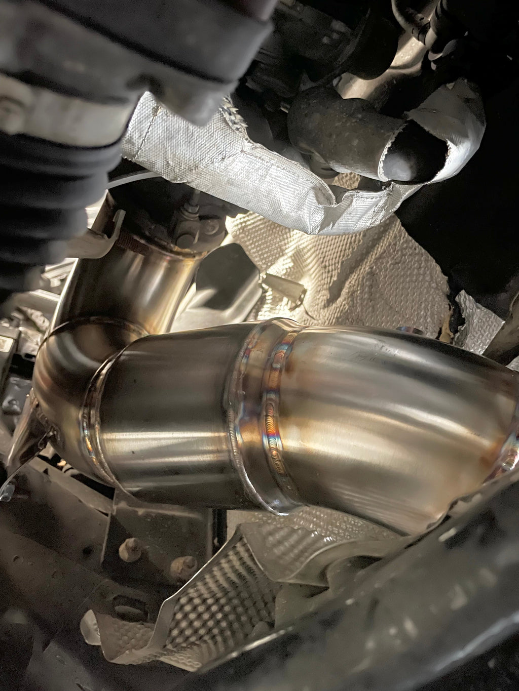 CCdesign 4" GESi Catted Downpipe MK7/7.5 VW GTI/Jetta 2.0T & 8V/8S Audi A3 FWD