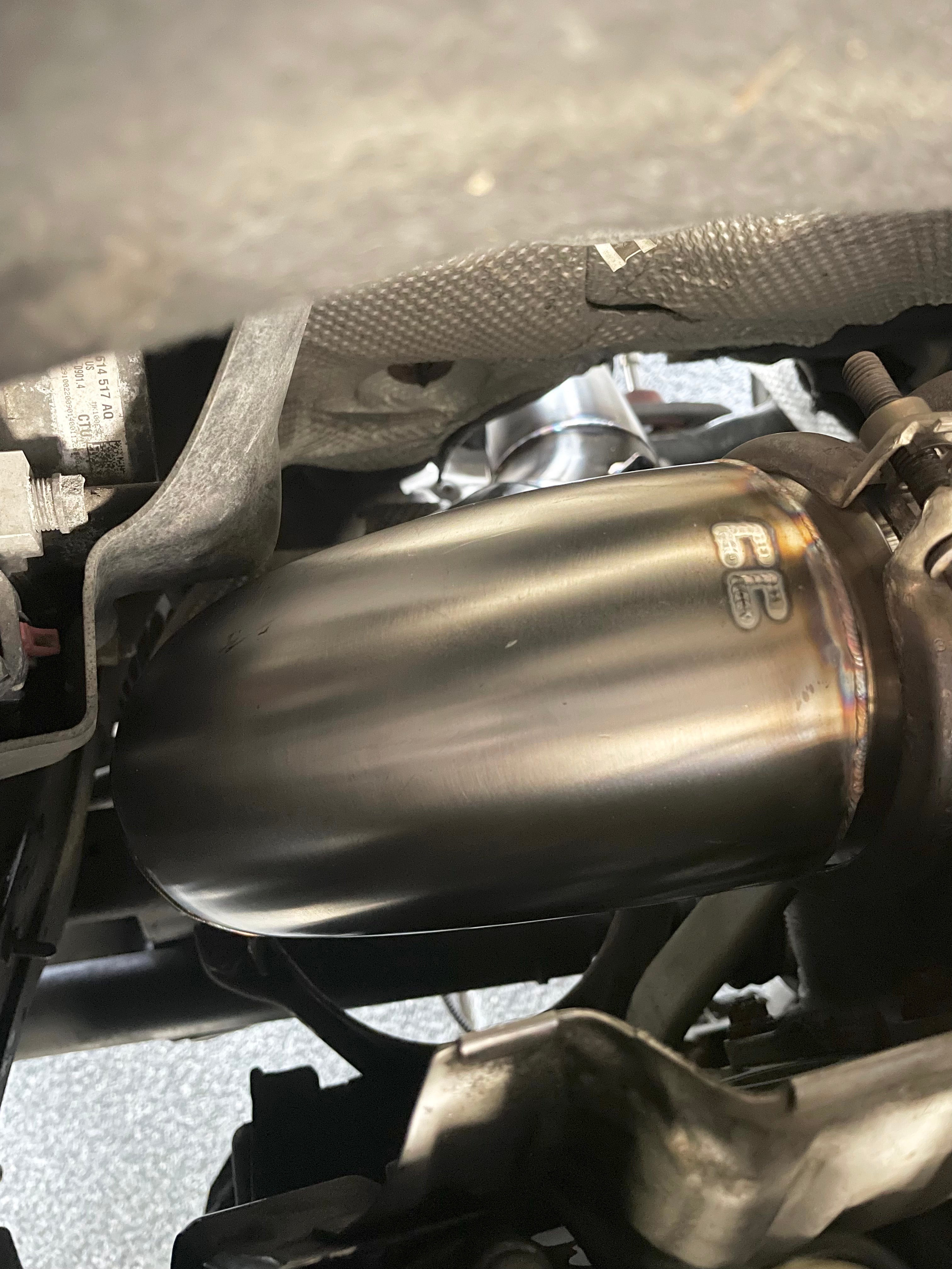 CCdesign 4" Downpipe MK7/7.5 VW GTI/Jetta 2.0T & 8V/8S Audi A3 FWD