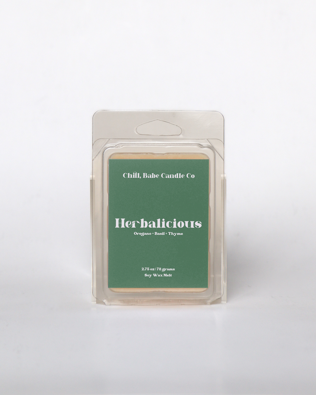 Herbalicious Wax Melt | Oregano + Basil + Thyme