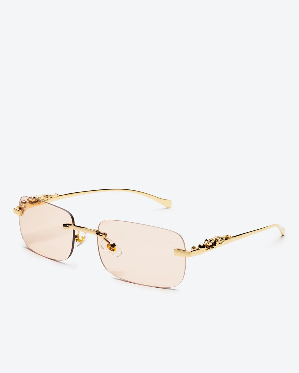 NOBLE - Lime Lenses, Gold Chrome Frame