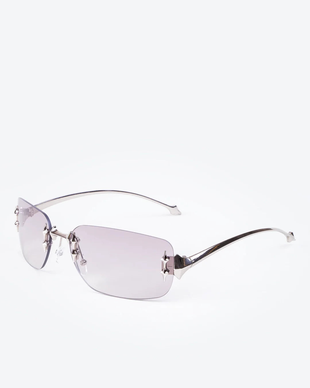GRACE - Champagne Tint Lenses, Chrome Frame