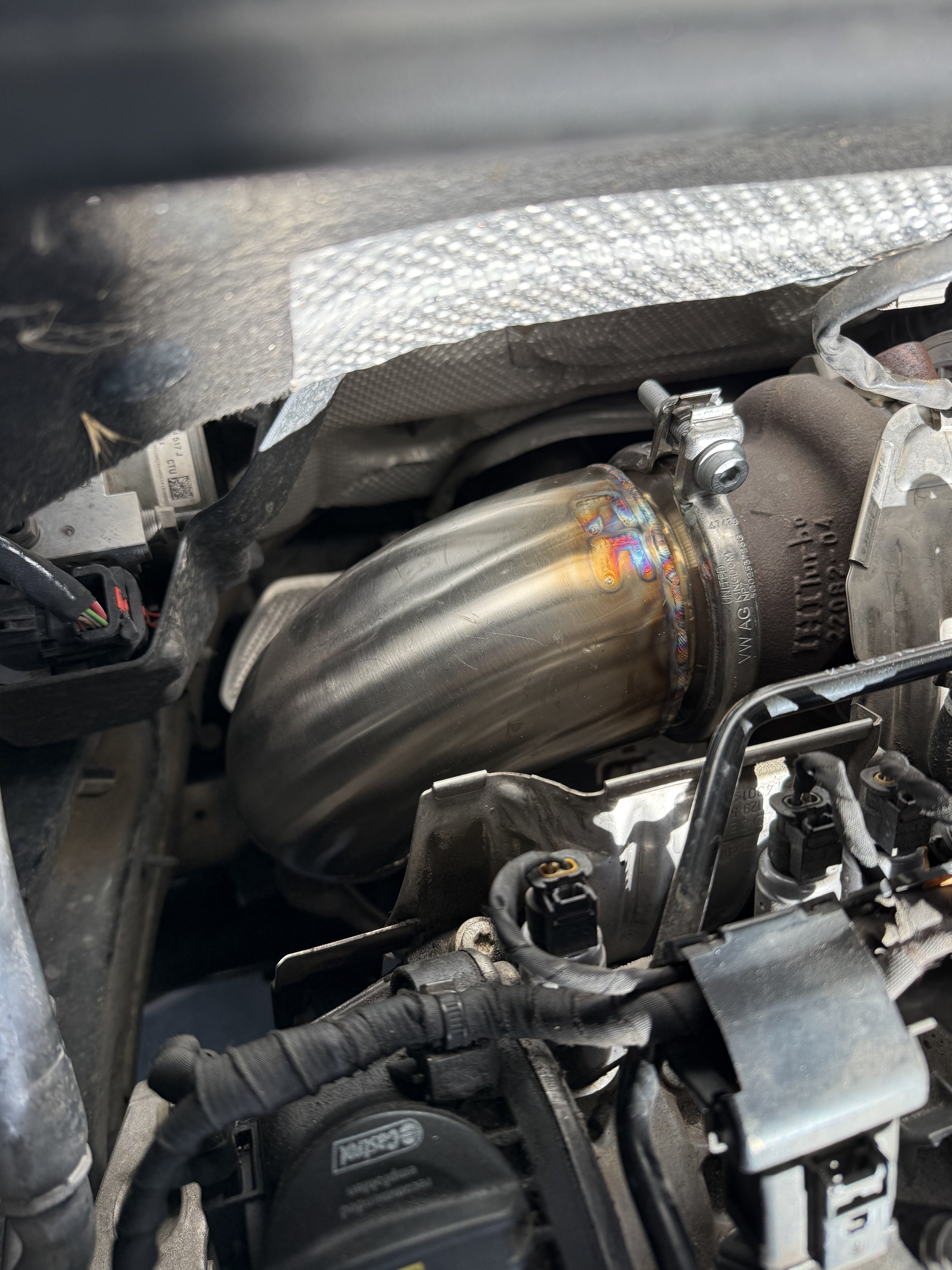 CCdesign Full 4" Downpipe MK7/7.5 VW GTI/Jetta 2.0T & 8V/8S Audi A3 FWD
