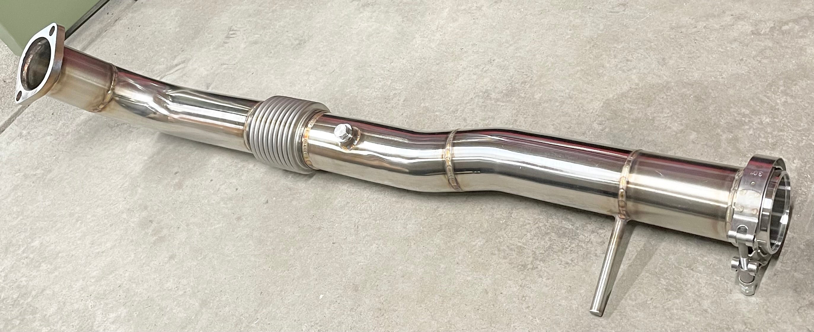 CCdesign 2G DSM AWD 3" V-BAND Downpipe