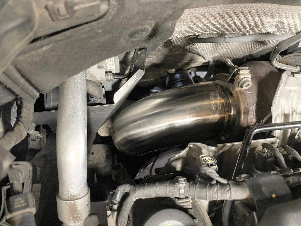 CCdesign 3.5" Downpipe MK7/7.5 VW Golf R & 8V/8S Audi A3/S3 AWD