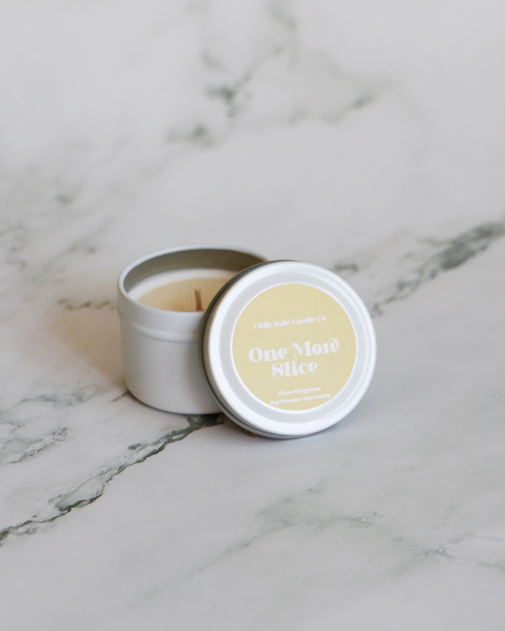 One More Slice Candle | Lemon + Butter + Cake