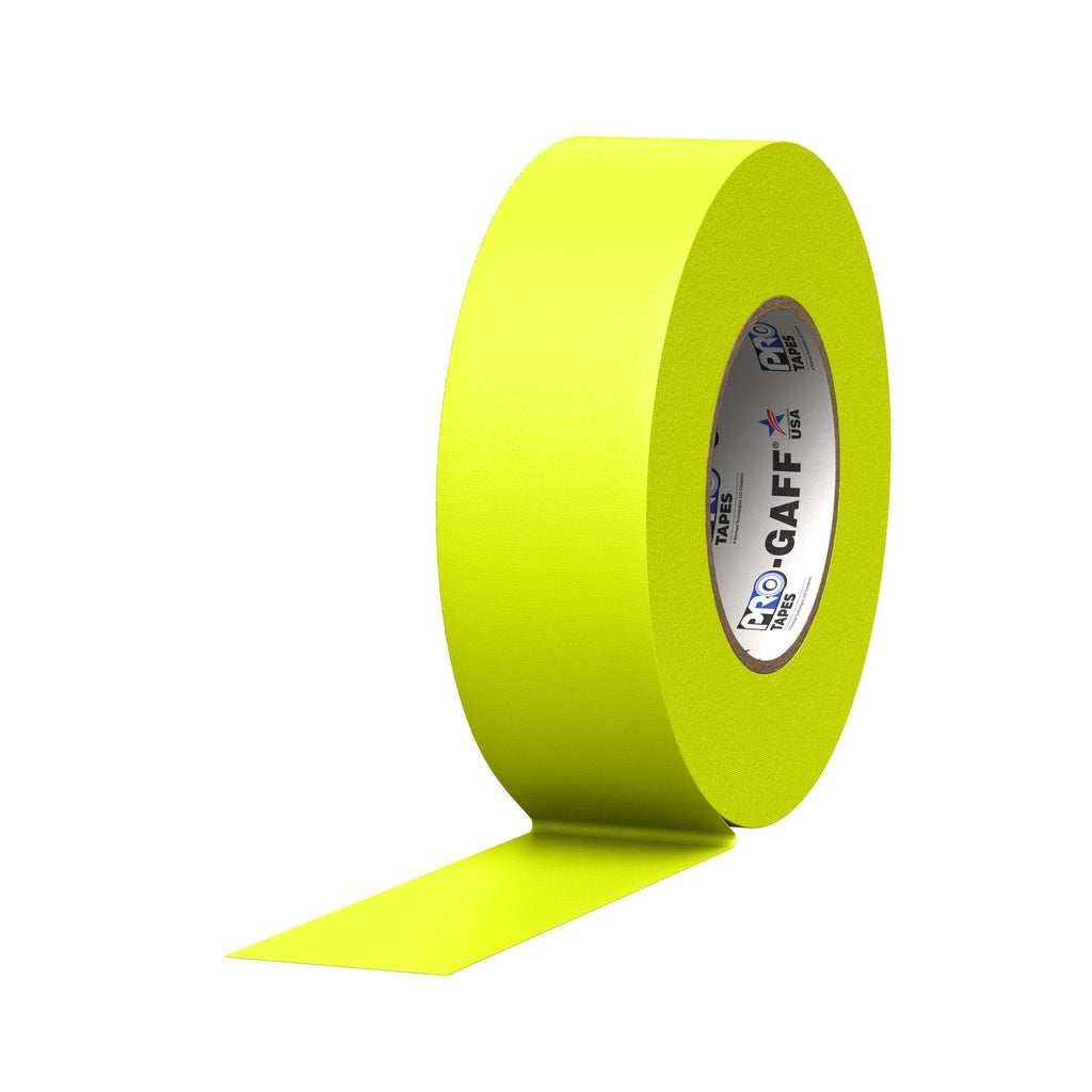Pro Tapes Pro Gaff Fluorescent Gaffer Tape – 1" x 50 Yard FL Colors