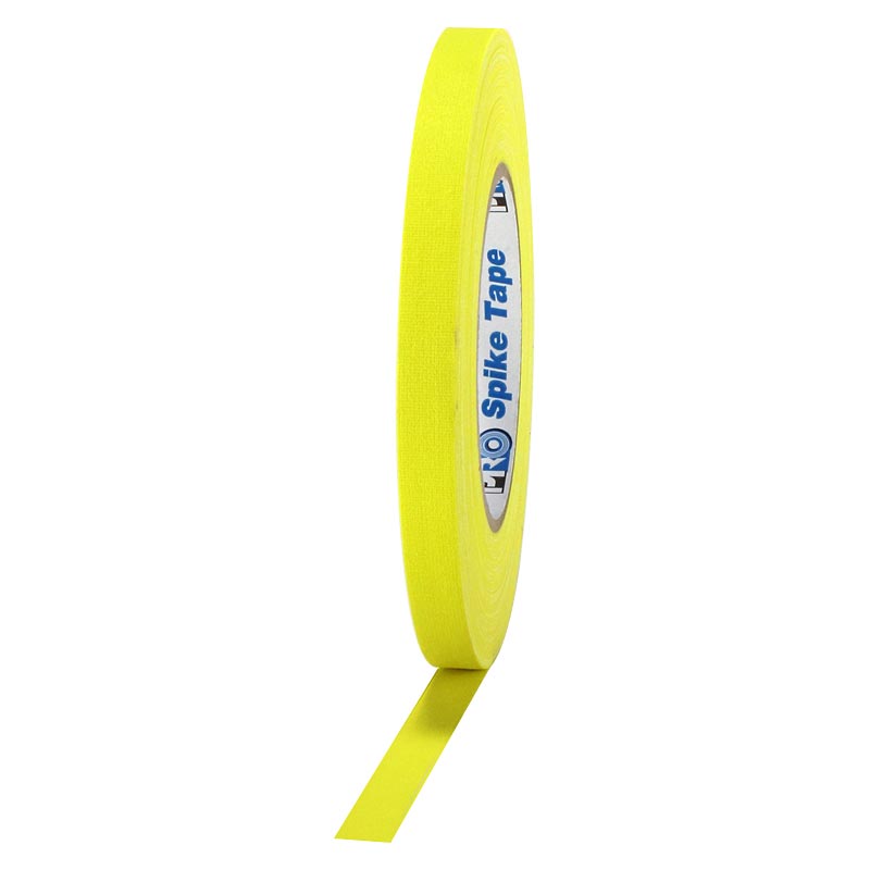 Pro Tapes Pro Spike Gaff Tape 1/2 Inch x 45 Yard Roll (Many Colors)