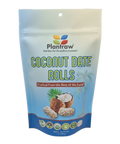 Coconut-Date Rolls - Original (7oz) - 0g refined carbs. Gluten free, Raw, vegan, organic, paleo friendly.