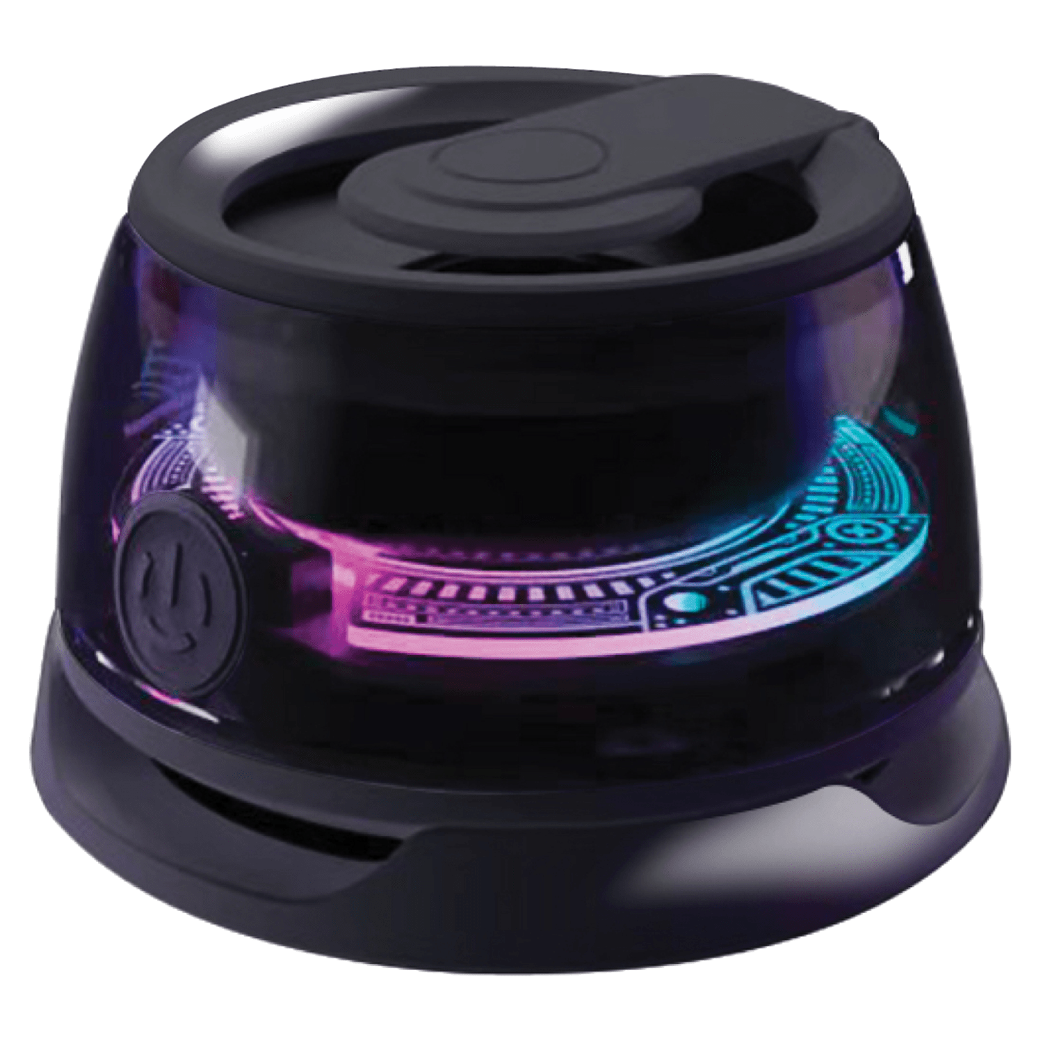 Sway Magboom Led Magnetic Bluetooth Speaker Bluetooth Portable Speaker - Black