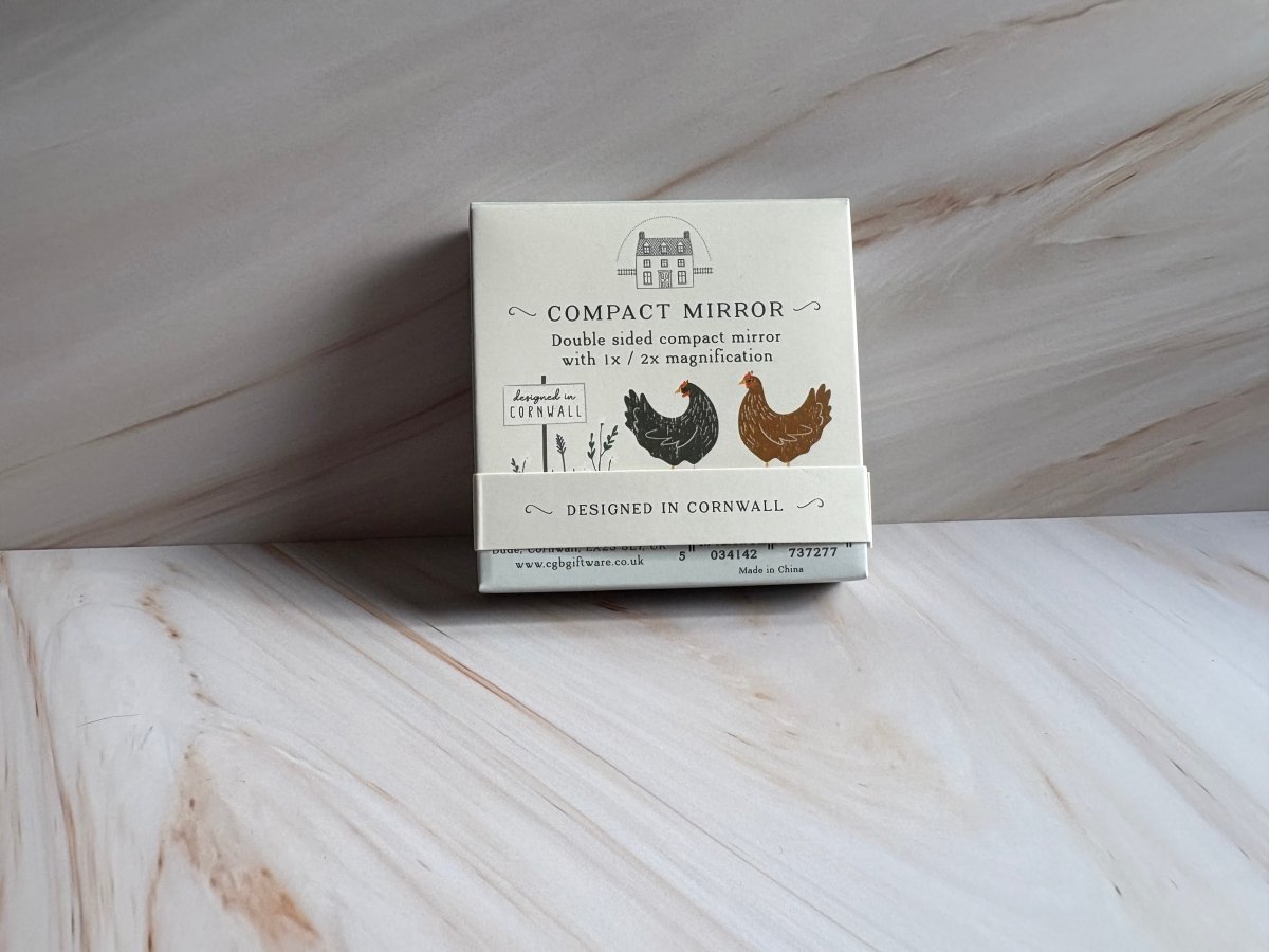 Bramble Farm Chicken Compact Mirror