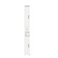 White Slim Tall Bathroom Storage Cabinet with Adjustable Shelves, 2 Doors Freestanding Cabinet for Small Spaces, Kitchen, Living Room, MDF Material, 67.51 inches High