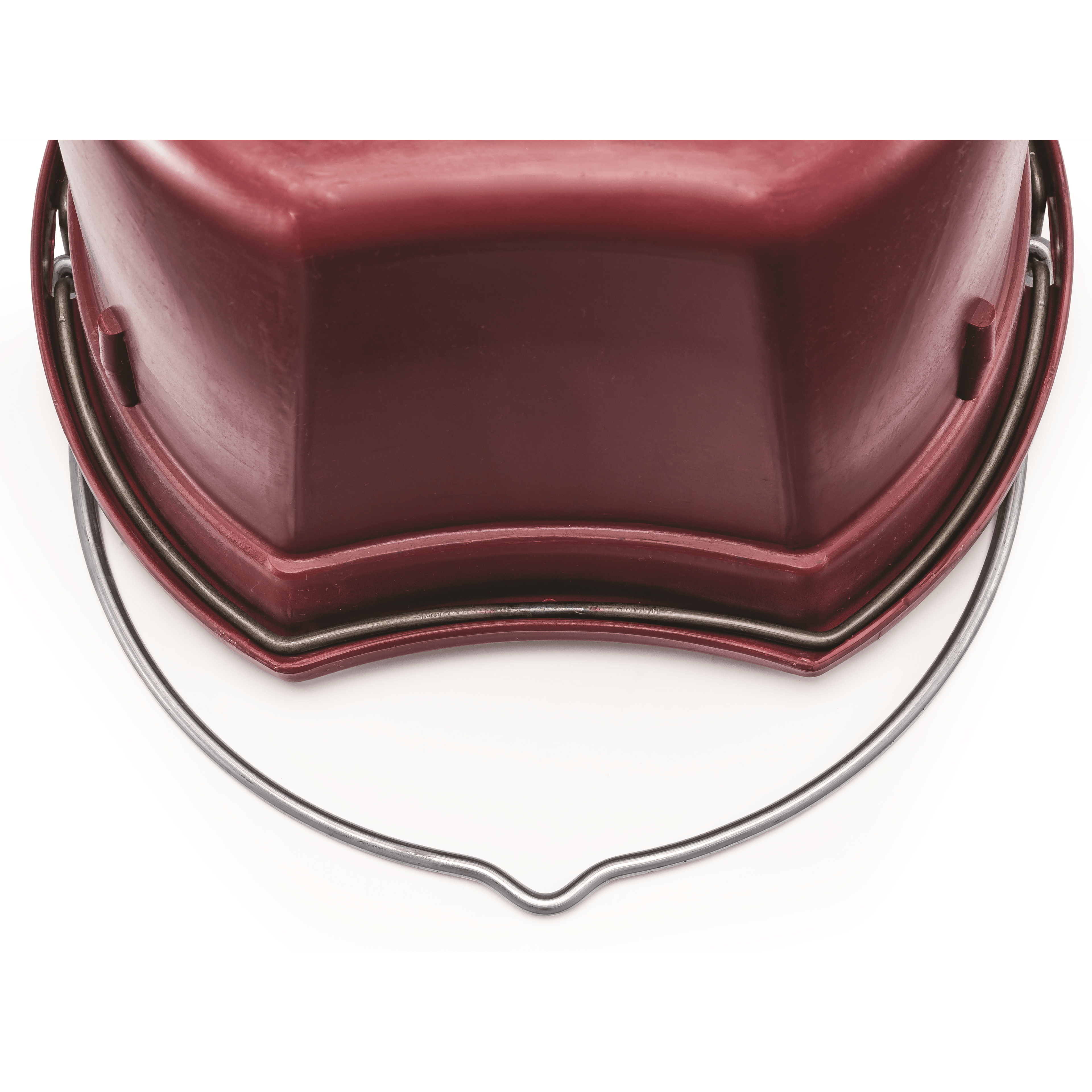 KD-120 20 Qt. Flat Back Bucket | Mane & Tail Saver Feed and Water Bucket