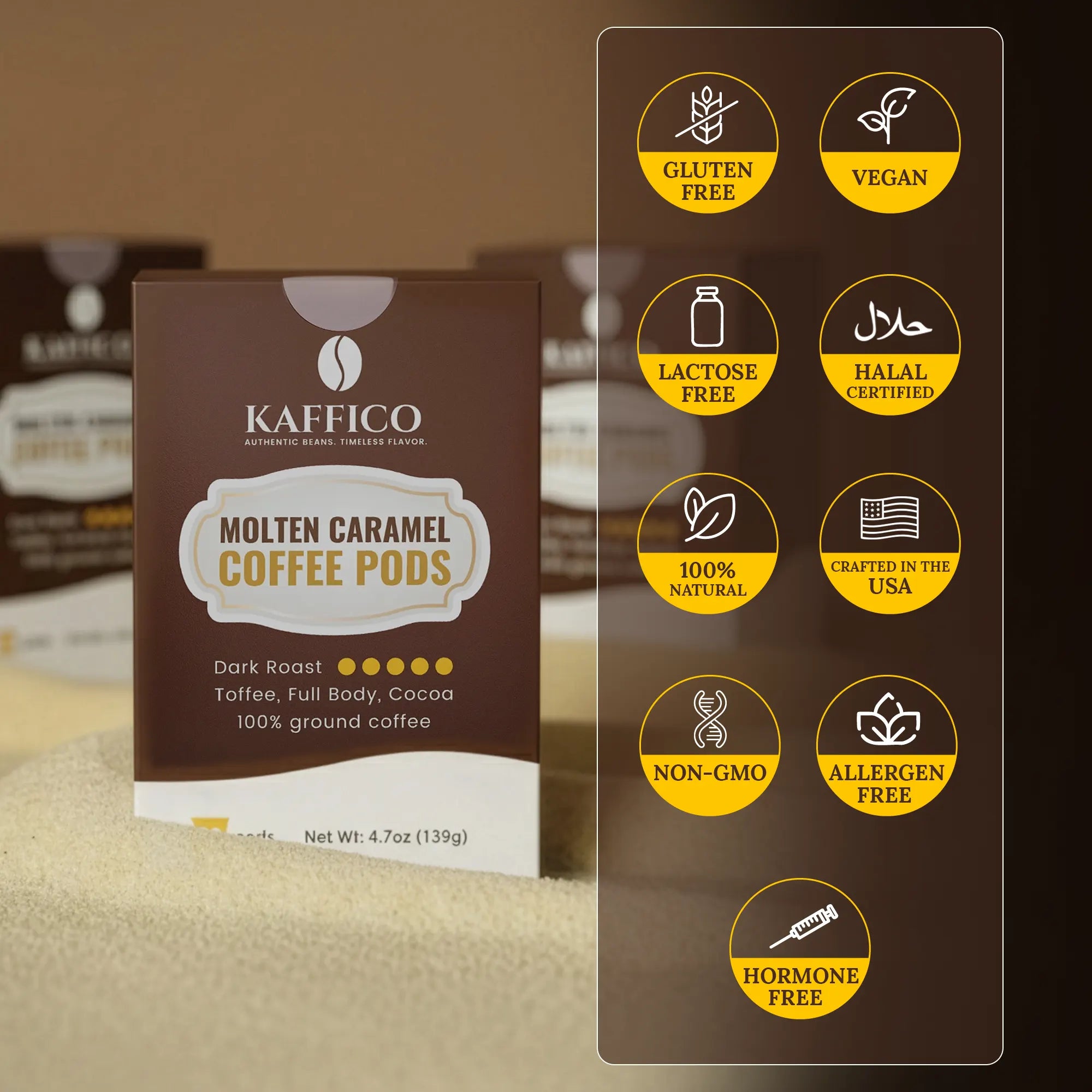 Molten Caramel Coffee Pods