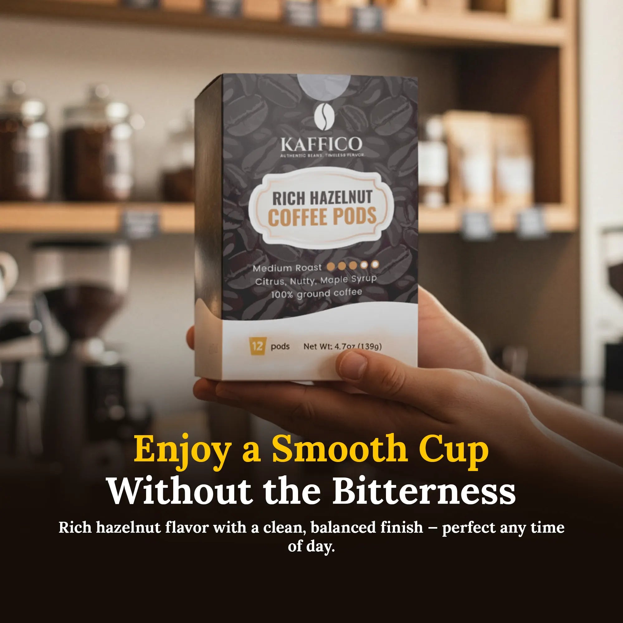 Rich Hazelnut Coffee Pods
